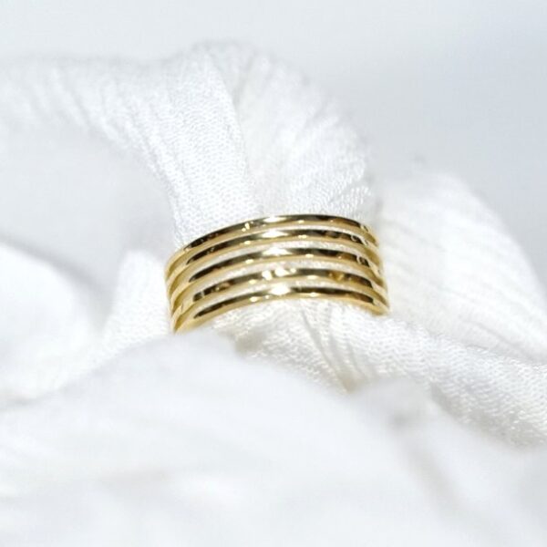 ad_lineas1 Anillo Multilínea Texturizado en Dorado y Plateado