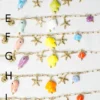 base_ASDCSDedicion Pulsera marina dorada con charms de verano
