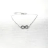 base_asdcsadcedicion Pulsera infinito acero inoxidable ajustable