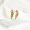 base_dsfvsfedicion Pendientes grandes dorados acero inoxidable
