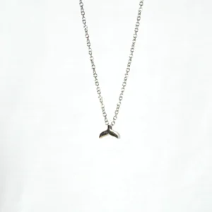 base_easdcddicion Collar cola de sirena acero inoxidable plateado