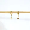 base_edasdcasdcsicion Pendientes aro con charm rayo acero inoxidable