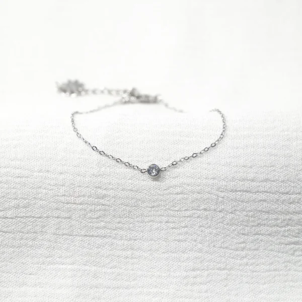 base_edhjvjicion Pulsera circonita acero inoxidable ajustable