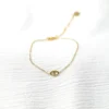 base_edidfvsdcion Pulsera oval minimal acero inoxidable ajustable