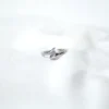base_edisdcsdcion Anillo serpiente circonita rosa acero ajustable