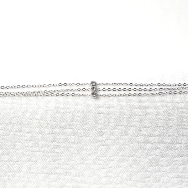 base_edvmicion Pulsera tres circonitas acero inoxidable ajustable