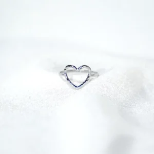 baseasdvsd_edicion Anillo corazón acero inoxidable fino