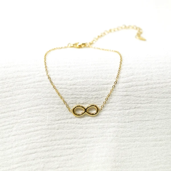 basesczd_edicion Pulsera infinito acero inoxidable ajustable