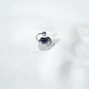 bassvsdfve_edicion Anillo concha acero inoxidable ajustable
