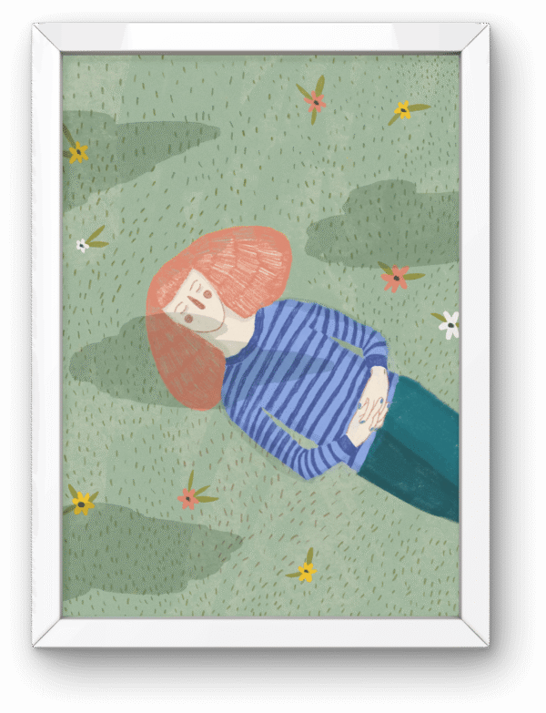04a8e93fe17 (1) Ilustración Descansar sobre la hierba