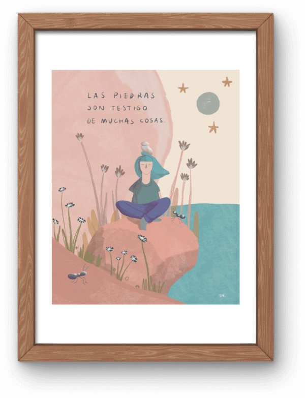 153ae5a750a Ilustración Las piedras son testigo de muchas cosas