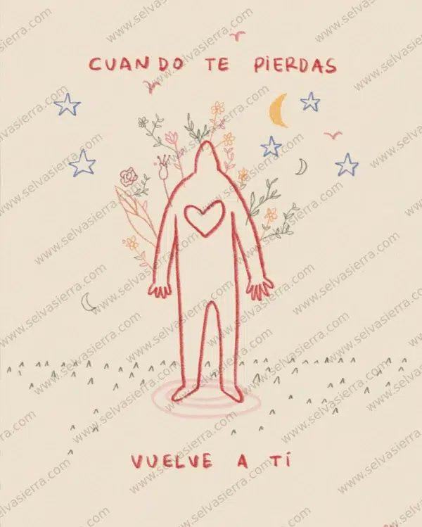cuandotepierrdas_marcadeagua Cuando te pierdas vuelve a ti - ilustración original