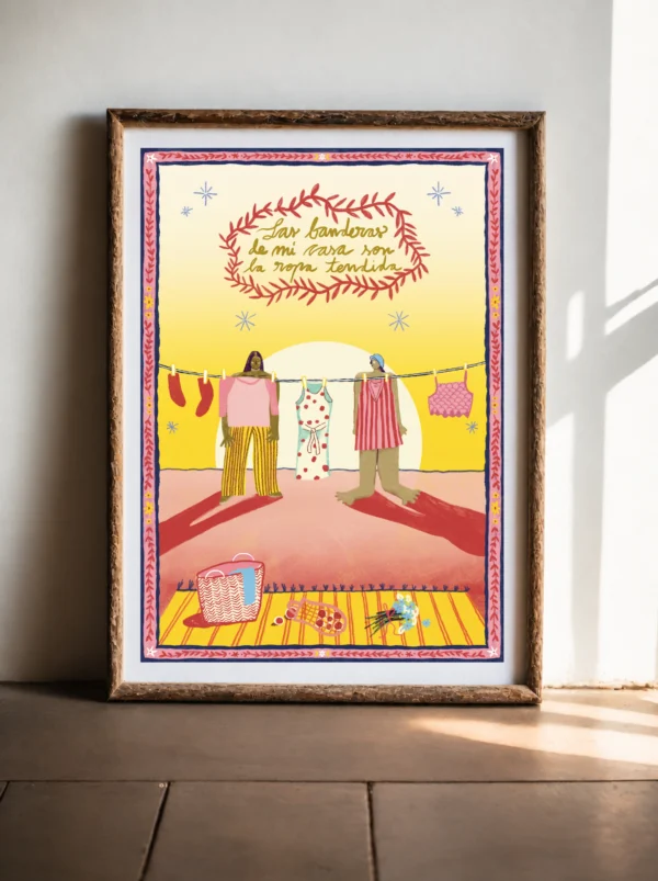 lasbanderasdemicasa_mockup Las banderas de mi casa son la ropa tendida Ilustración