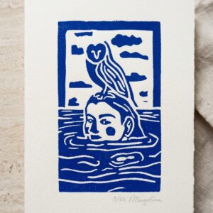 Gemini_Generated_Image_brr3c3brr3c3brr3 El Buho ilustración linograbado azul