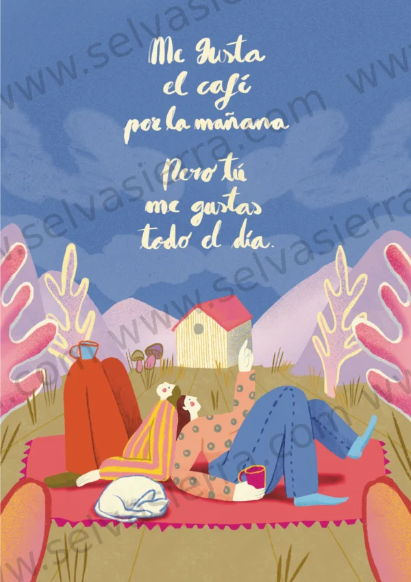 ilustracion-marca-deagua Tú me gustas todo el día ilustración - original